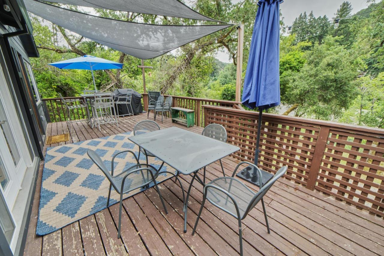 Rivers Breeze Relaxing Riverside Cabin With Private Suite Kayaks Healdsburg Exterior foto