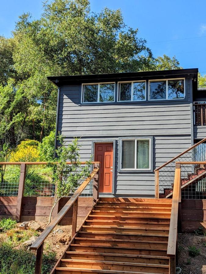 Rivers Breeze Relaxing Riverside Cabin With Private Suite Kayaks Healdsburg Exterior foto