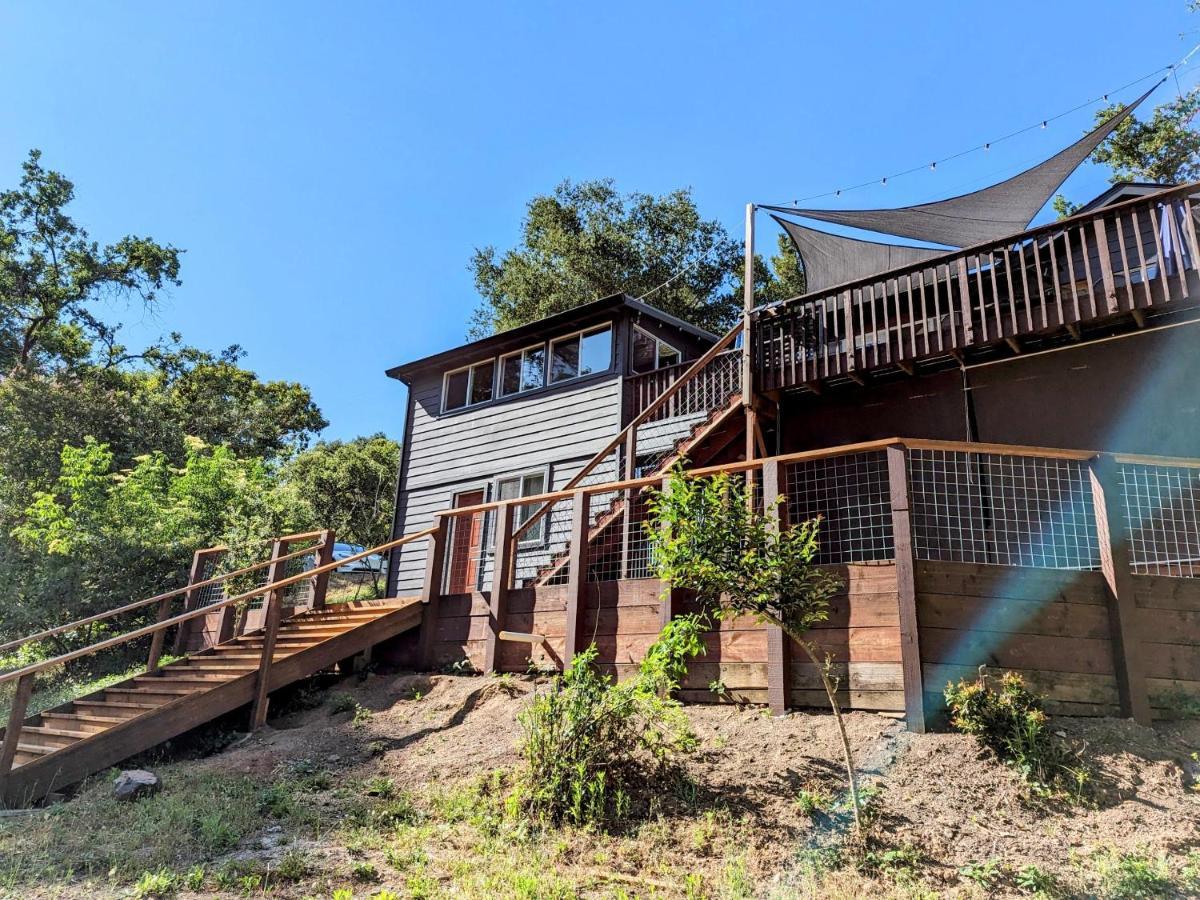 Rivers Breeze Relaxing Riverside Cabin With Private Suite Kayaks Healdsburg Exterior foto